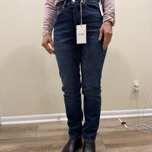 DL1961 Kristy High Rise Cigarette Jeans in Original '61 Blue NWT Size 25